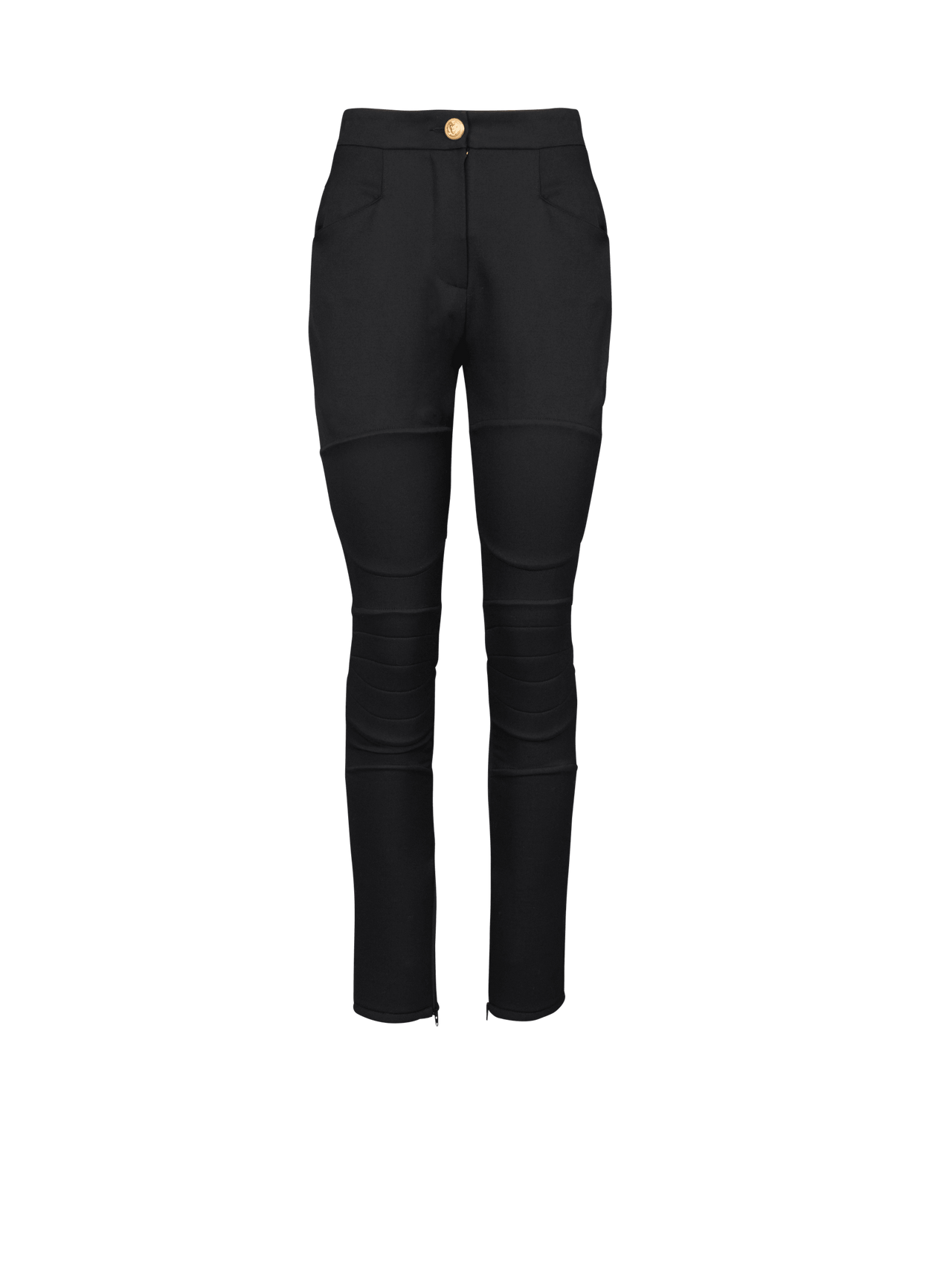 Balmain Women's Paded Stretch Gdp Skinny Pants