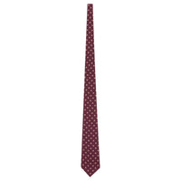 SAINT LAURENT Silk Ties Unisex Red