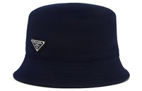 PRADA Logo Plaque Wool Bucket Hat