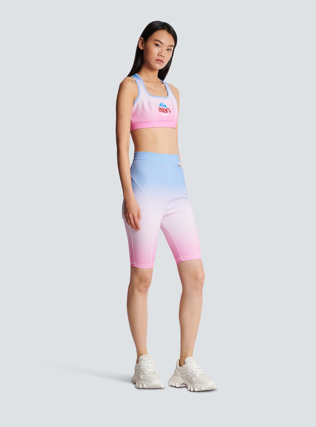 Balmain Women's Balmain X Evian Lycra Bermuda