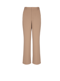 Balmain Women's Grain De Poudre Wide Leg Pants