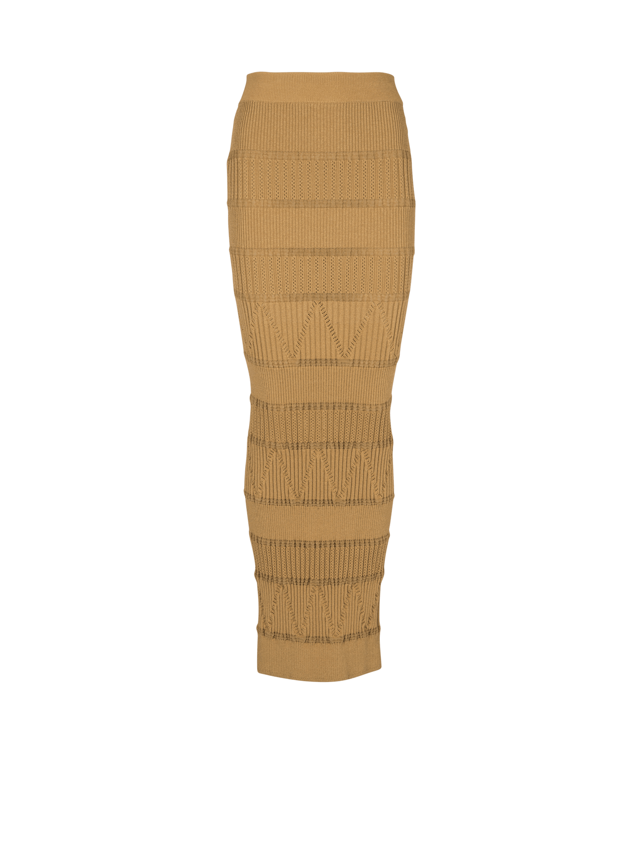 Balmain Women's Hw Knitted Midi Skirt