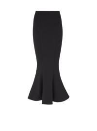 Balmain Women's Hw 6 Btn Stretch Gdp Midi Skirt