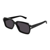 SAINT LAURENT Recycled Acetate Irregular Shape Sunglasses Men's Black