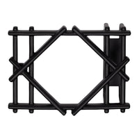 DIOR Copper Alloy Belt Buckle Men's Black