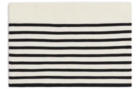 CELINE SS22 Women's Striped Print Fitted Crop Top White