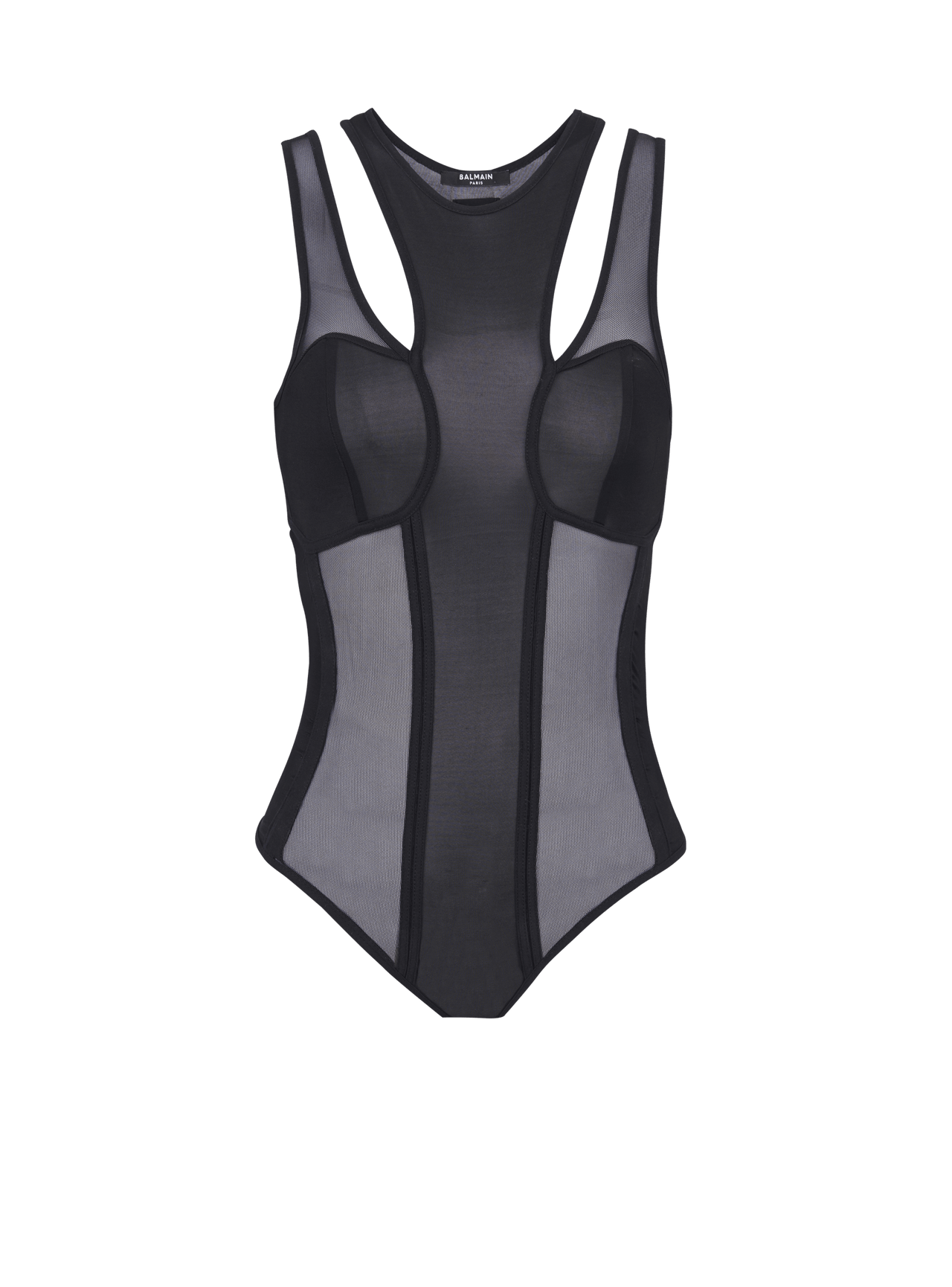 Balmain Women's Cut Out Tulle Body