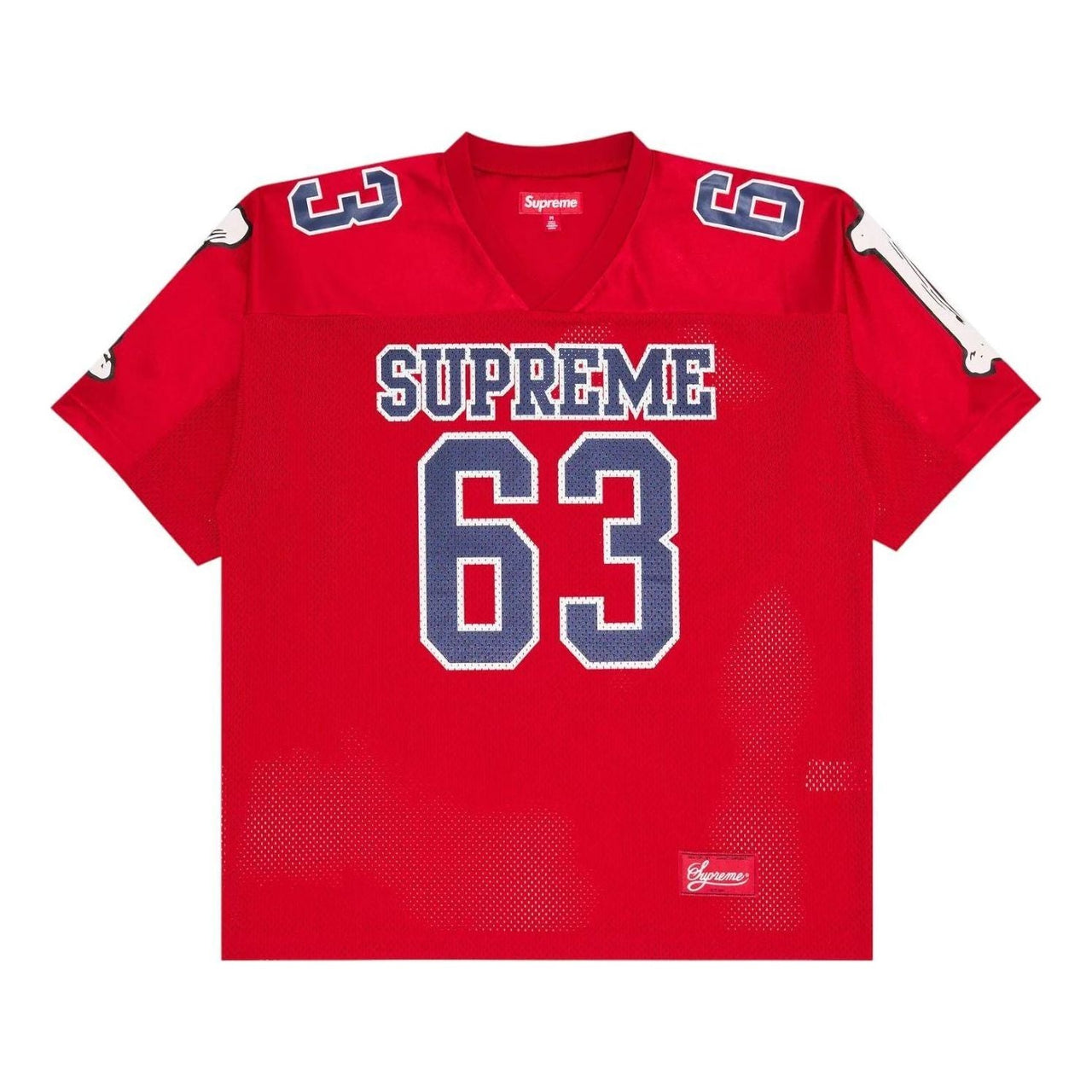 Supreme Bones Football Jersey 'Red' SUP-FW25-010-RED