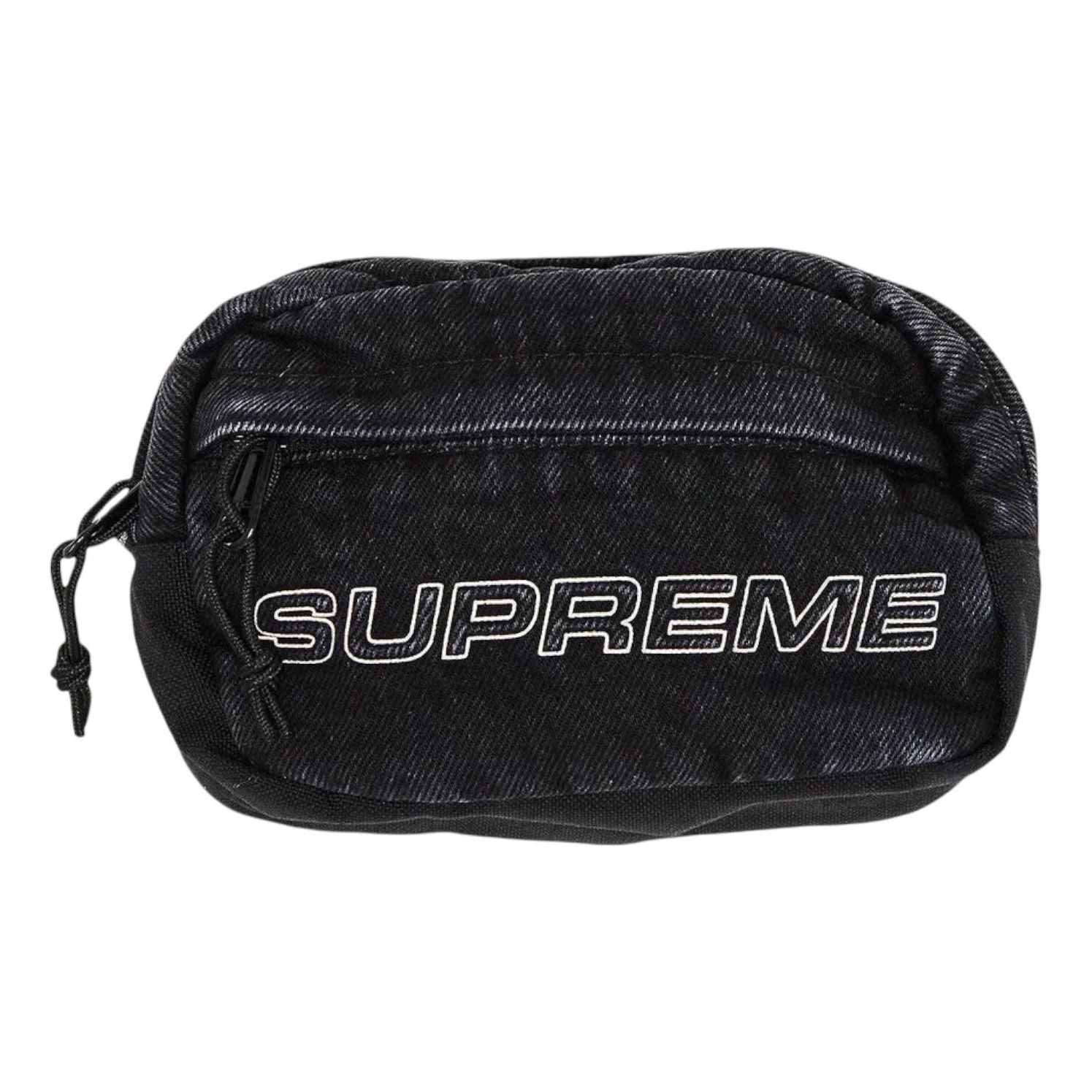 Supreme Denim Mini Shoulder Bag 'Black' FW25B6-BLACK