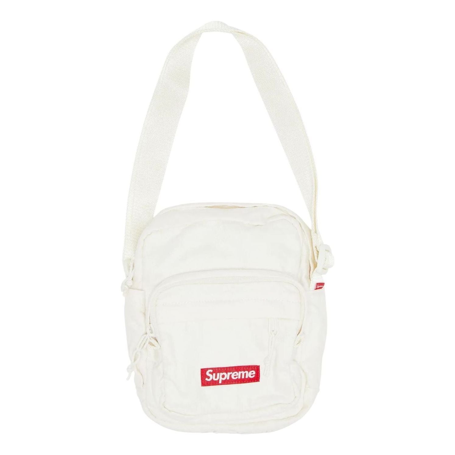 Supreme Denim Shoulder Bag 'White' FW25B4-WHITE