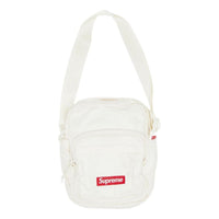 Supreme Denim Shoulder Bag 'White' FW25B4-WHITE