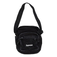 Supreme Denim Shoulder Bag 'Black' FW25B4-BLACK