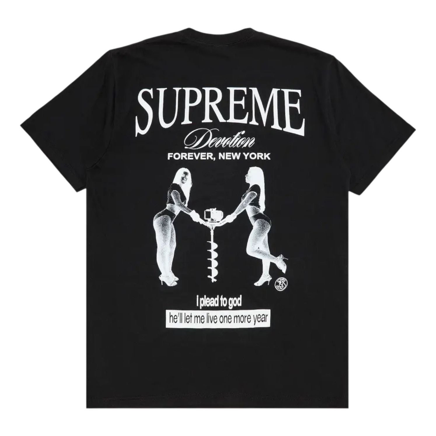 Supreme Devotion T-Shirt 'Black' FW25T34-BLACK