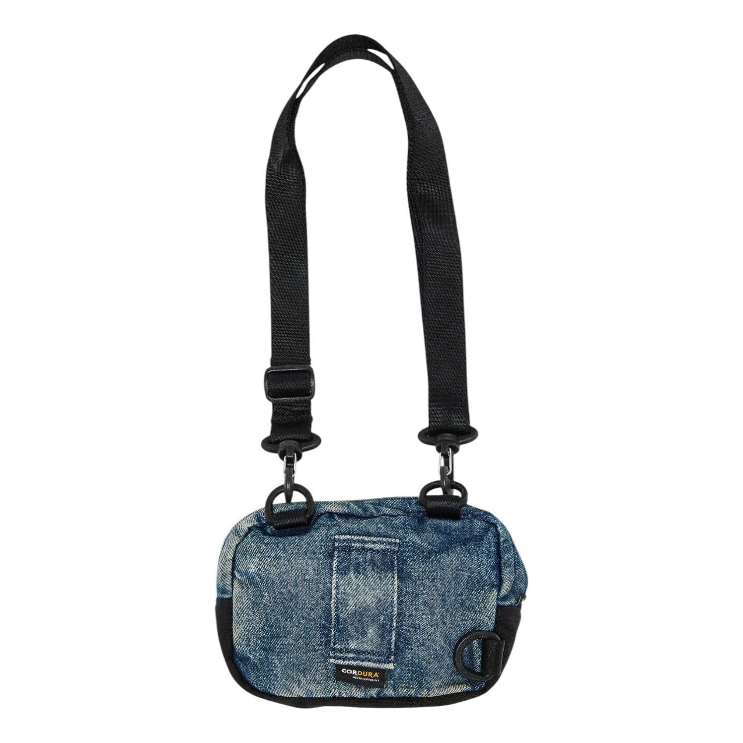 Supreme Denim Mini Shoulder Bag 'Washed Indigo' FW25B6-WASHED-INDIGO