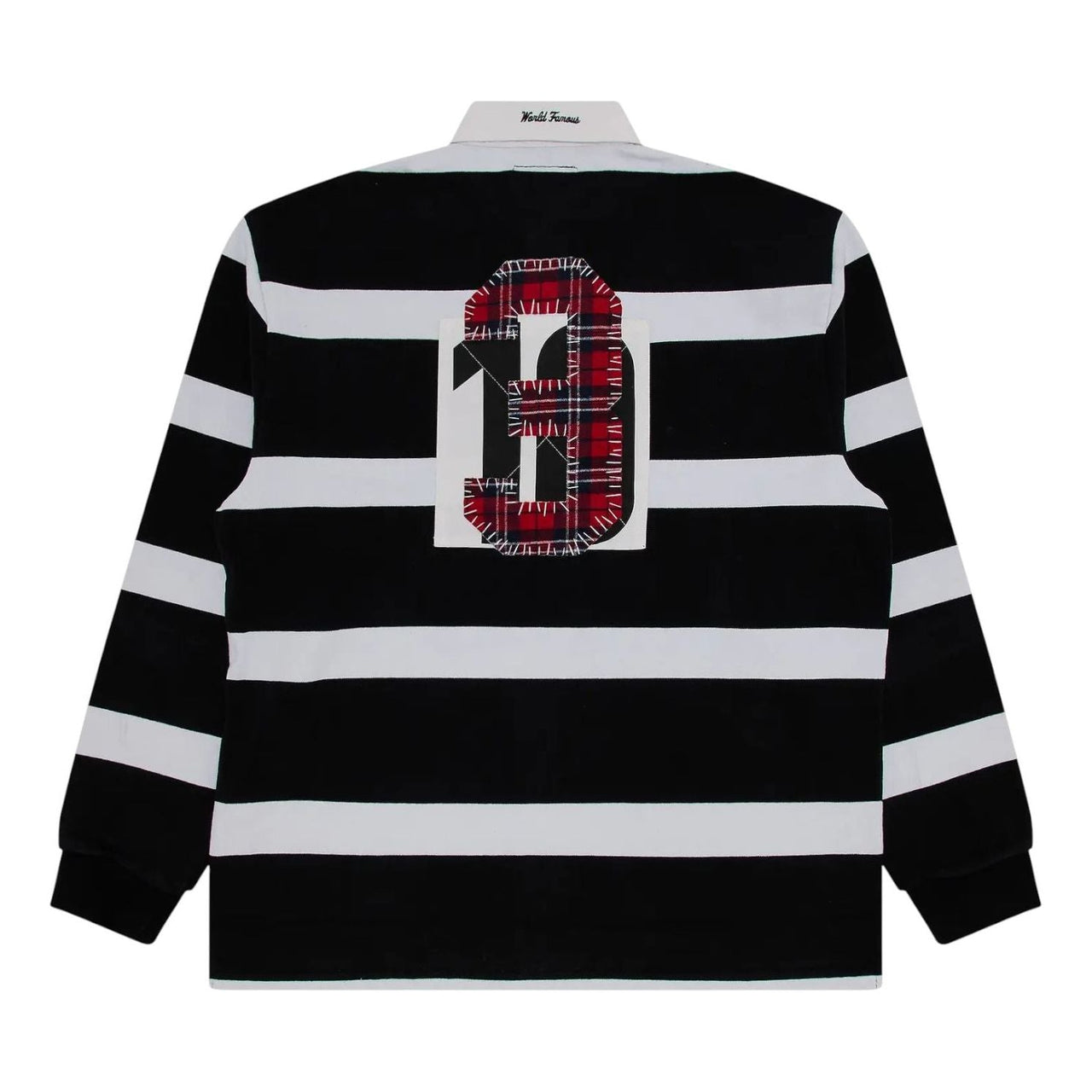 Supreme Stripe Rugby FW25 'Black' FW25KN10-BLACK