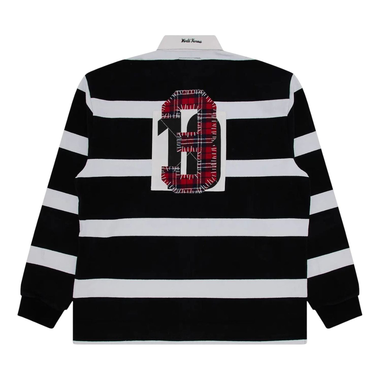 Supreme Stripe Rugby FW25 'Black' FW25KN10-BLACK