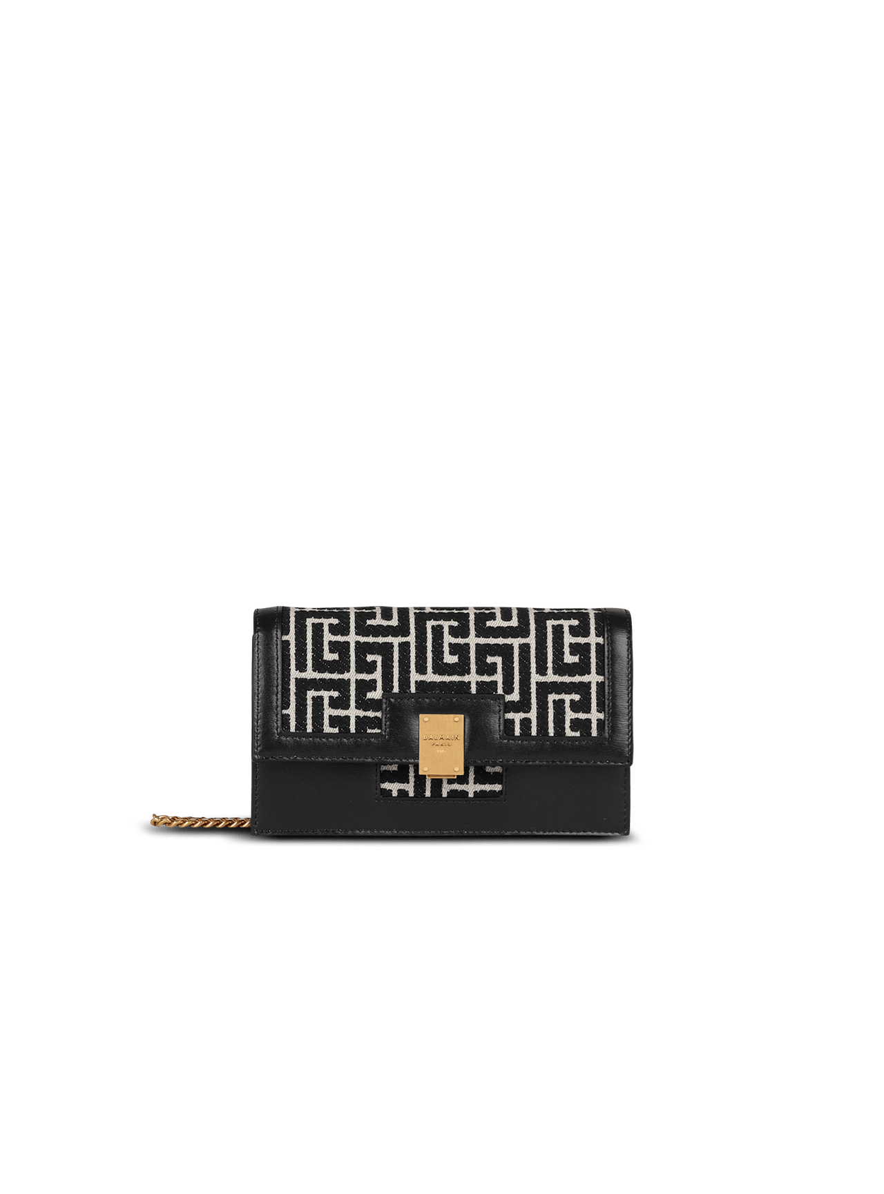 Balmain Women's 1945 Mini Bag-Monogram Jacquard