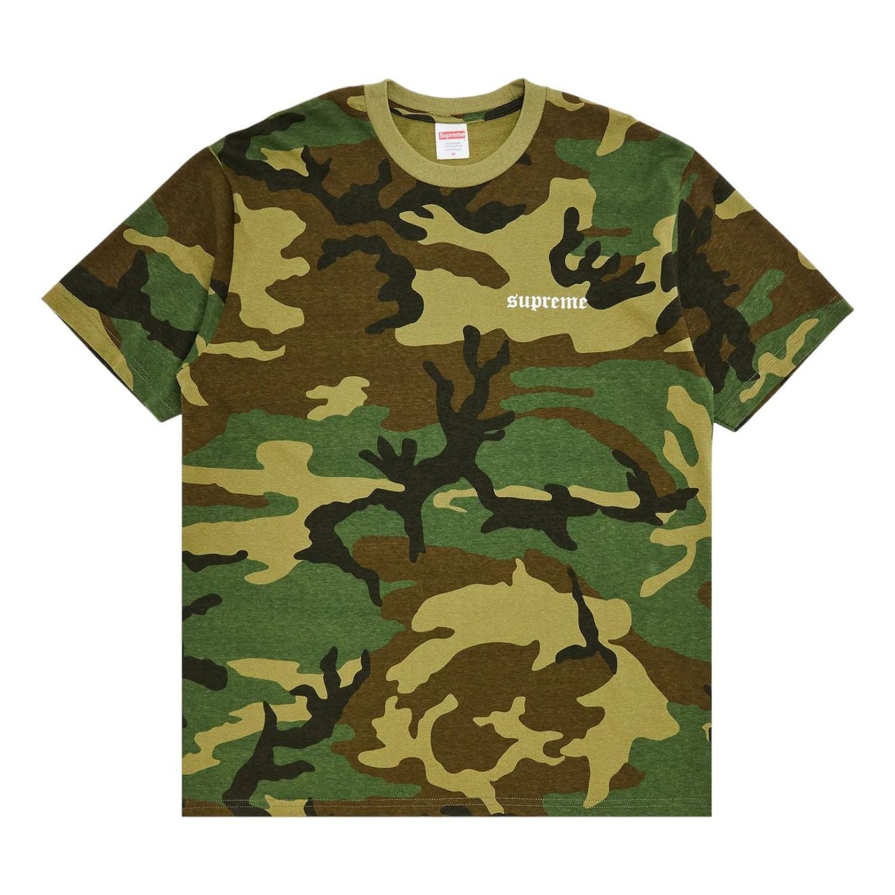 Supreme Target T-Shirt 'Woodland Camo' FW25T27-WOODLAND-CAMO