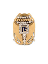 Balmain Women's Beetle L Brooch-Brass