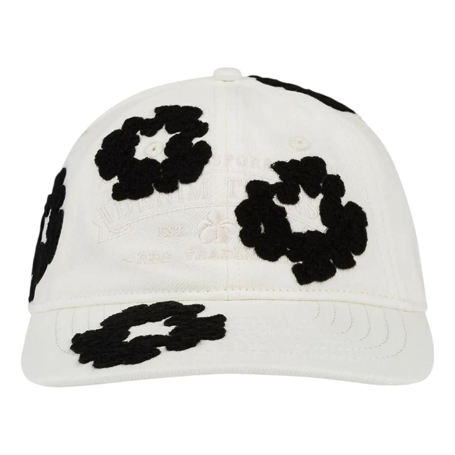 Denim Tears Denim Cotton Wreath Cap 'White' SS25ABC0121909