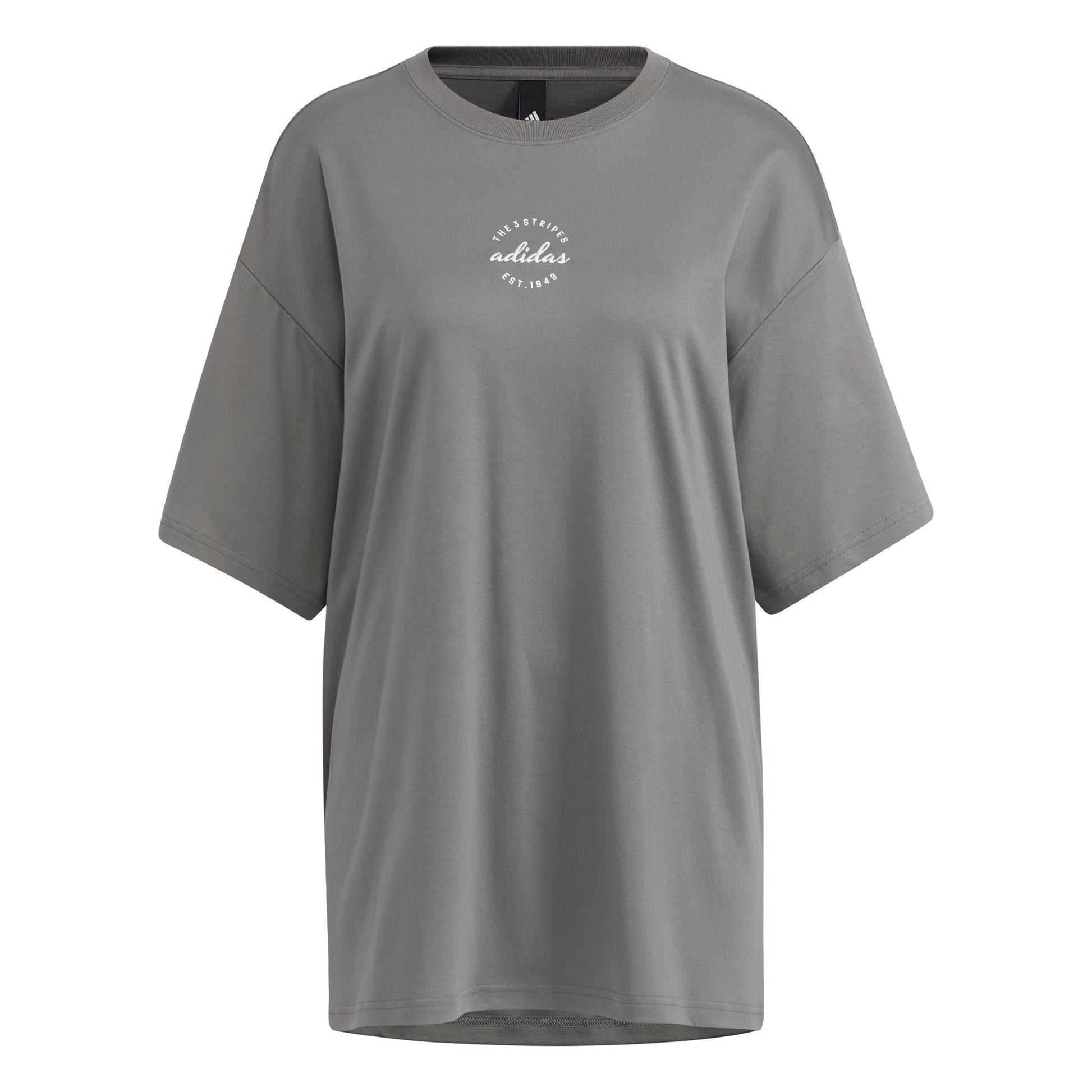 (WMNS) adidas T-Shirt Asia Sizing 'Grey' HZ7053