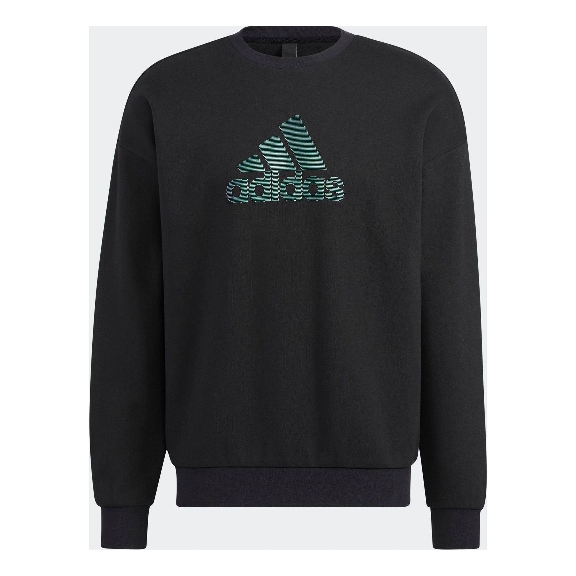 adidas Graphic Crew Sweatshirt Asia Sizing 'Black' HM2980