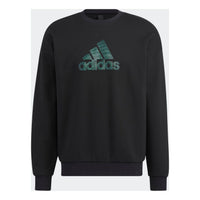 adidas Graphic Crew Sweatshirt Asia Sizing 'Black' HM2980