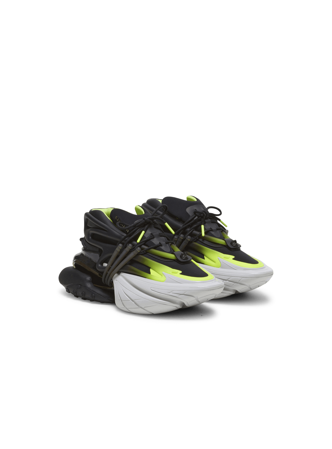 Balmain Men's Unicorn-Neoprene&calfskin