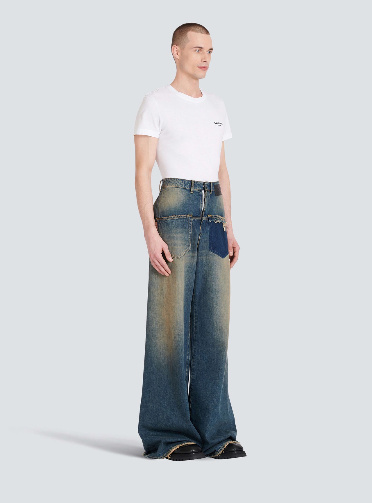 Balmain Men's Judo Pants Reverse/ Shadow Pocket