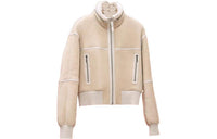 HERMES Cropped Coats Women's White