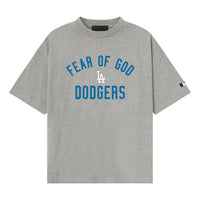 Fear of God Essentials FW25 Dodgers 90s T-Shirt 'Concrete Heather' 125ML254009F