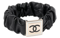CHANEL Metal Fabric Hair Ties Women's