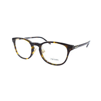 PRADA Plate Frame Oval Eyeglass Frames Women's Tortoiseshell