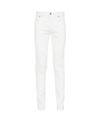 Balmain Men's Ribbed Tapered Multi-Cuts Jeans