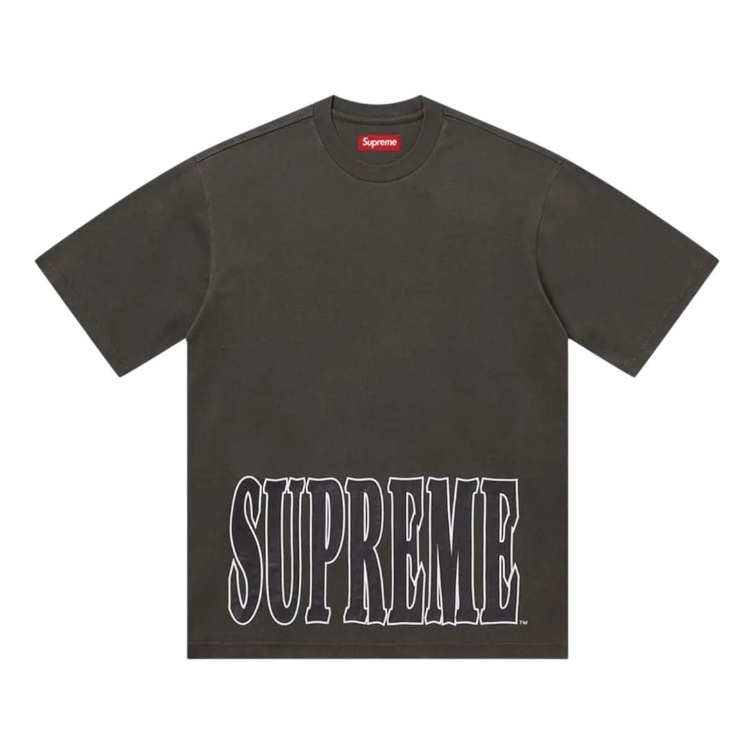 Supreme Cracked Stretch Short-Sleeve T-Shirt 'Black' FW25KN88-BLACK