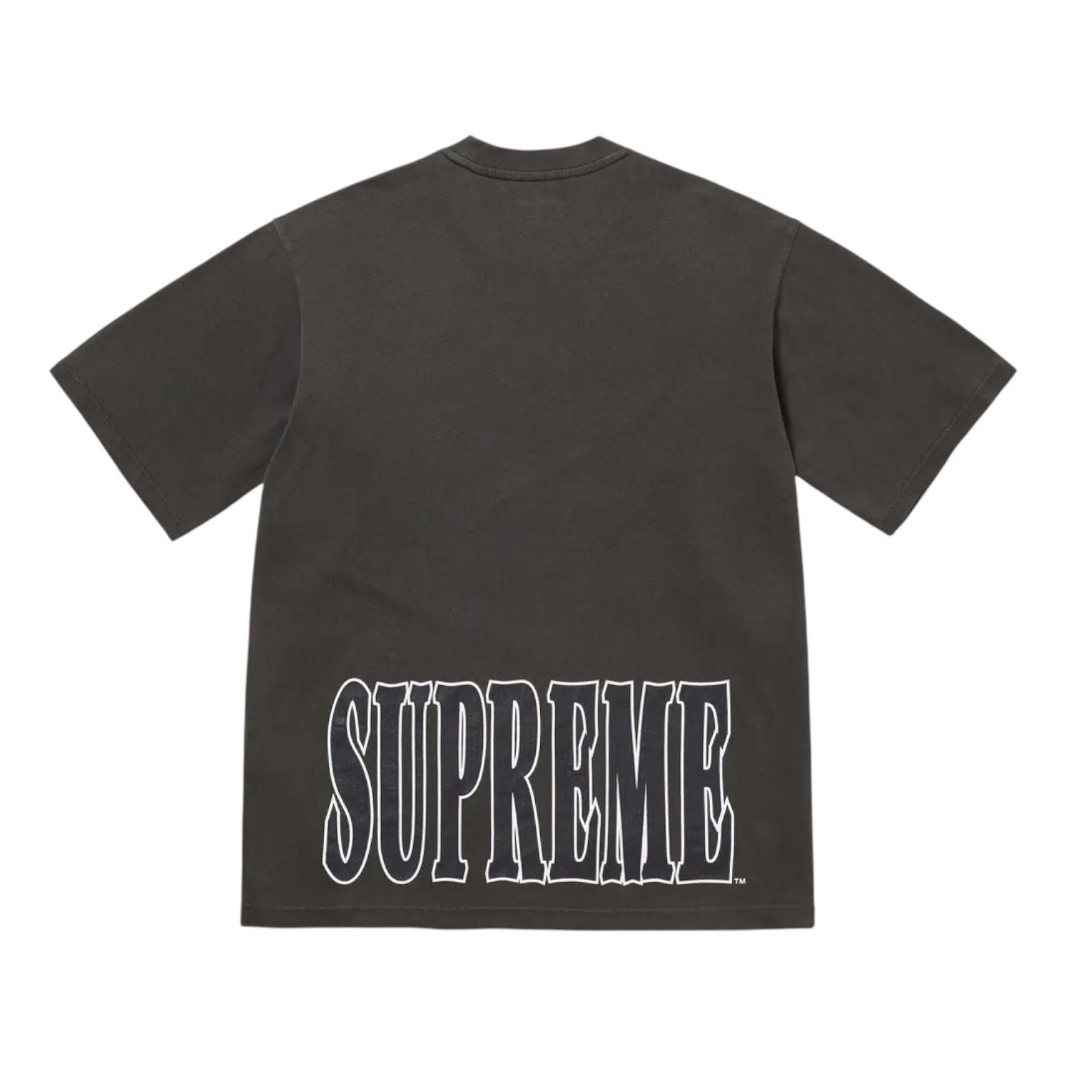 Supreme Cracked Stretch Short-Sleeve T-Shirt 'Black' FW25KN88-BLACK