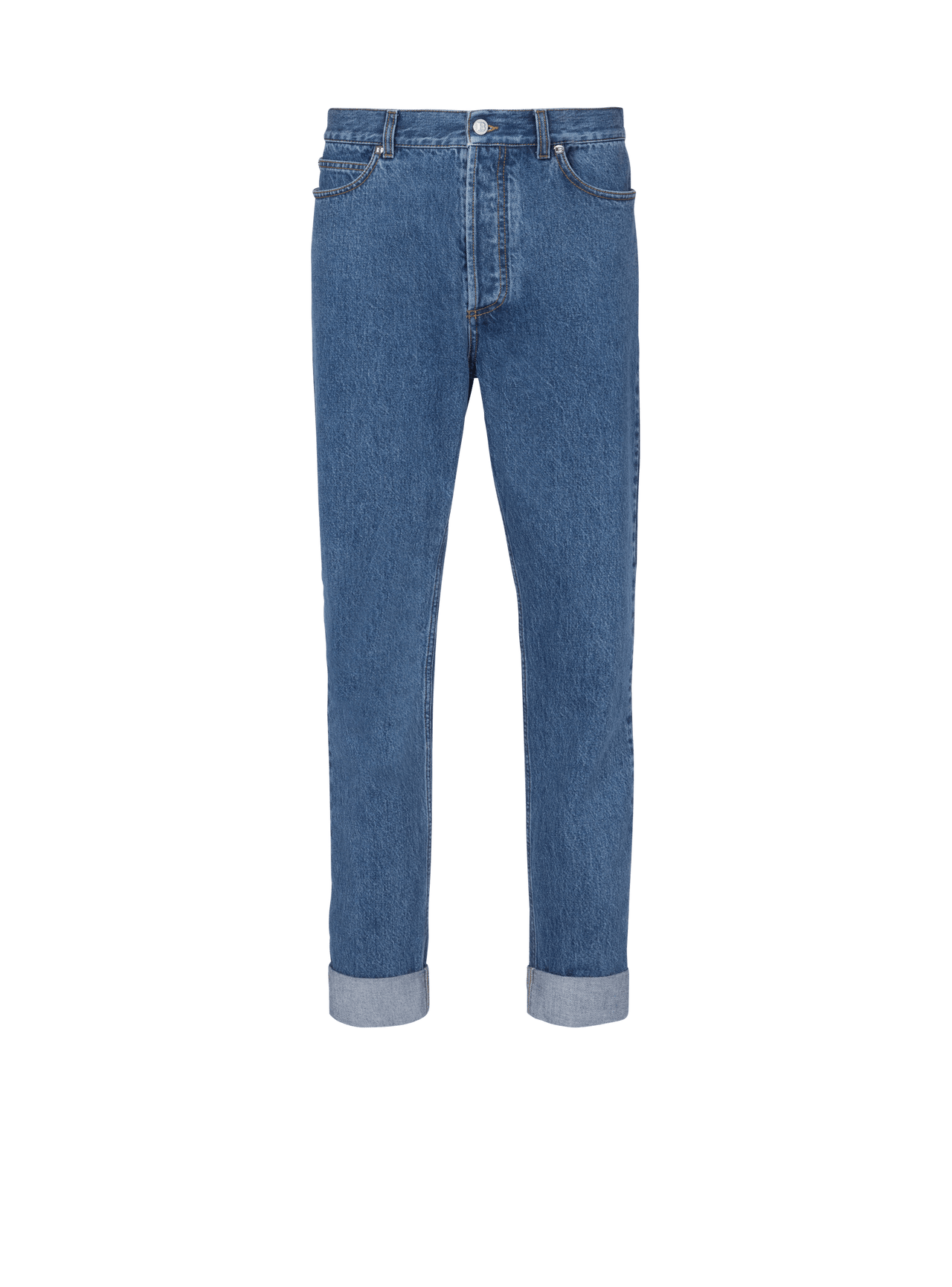 Balmain Men's High Wasted Jeans-5754