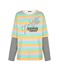 Balmain Men's T Shirt Oversized Double Manche