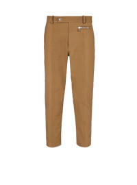 Balmain Men's Straight Technical Cotton Rider Pants