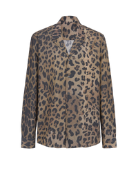 Balmain Men's Ao Leopard Printed Pyjama Shirt