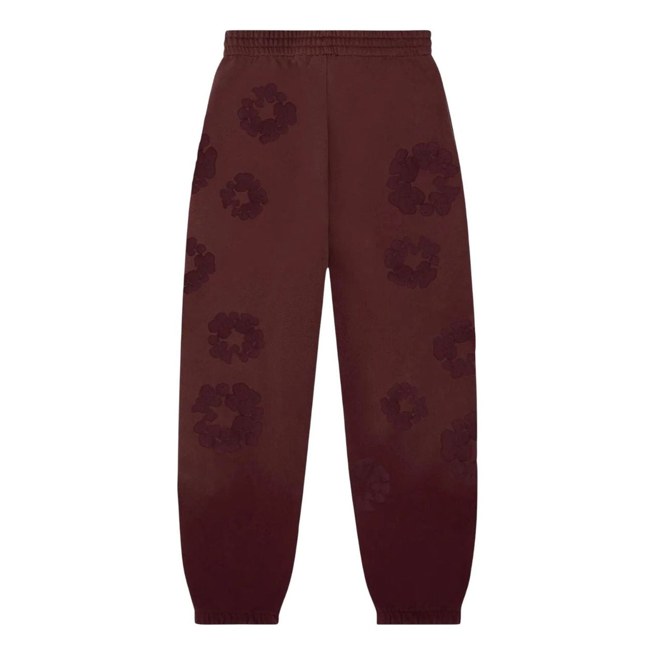 Denim Tears Faded Mono Cotton Wreath Sweatpants 'Beet Root' FW25BAS6532319