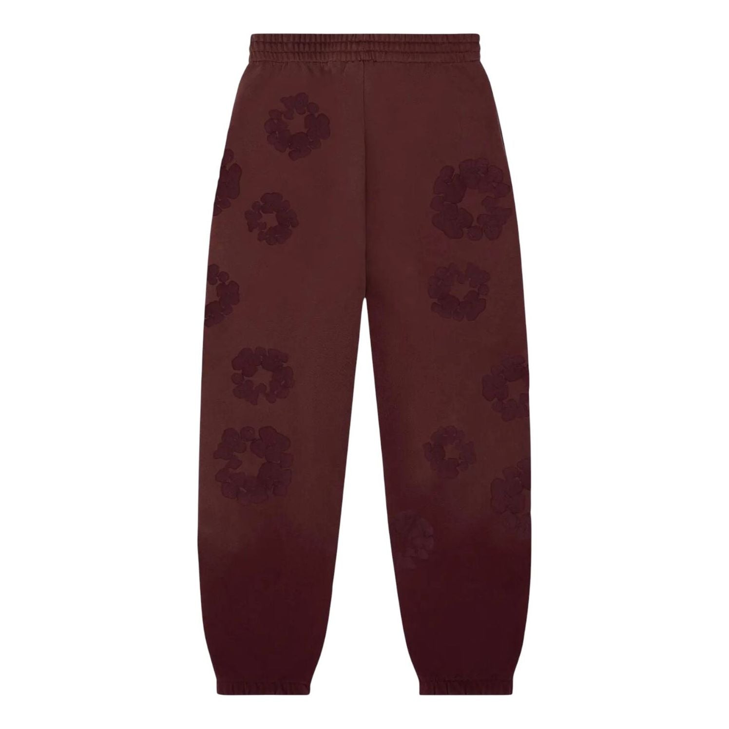 Denim Tears Faded Mono Cotton Wreath Sweatpants 'Beet Root' FW25BAS6532319