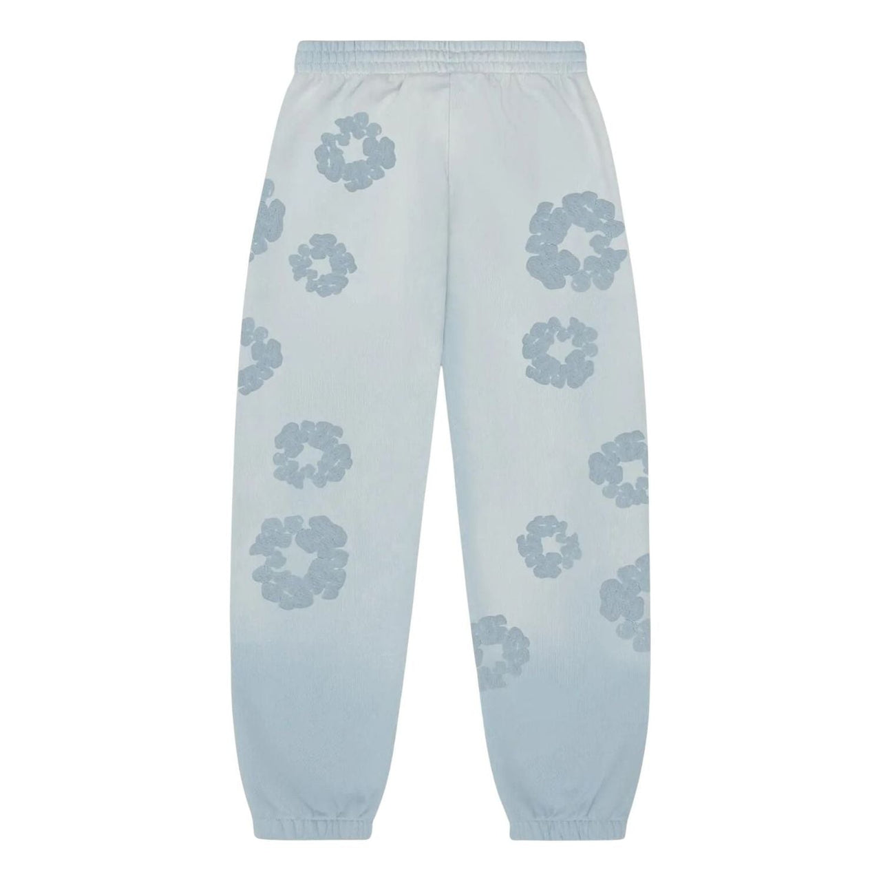 Denim Tears Faded Mono Cotton Wreath Sweatpants 'Light Blue' FW25BAS6532321