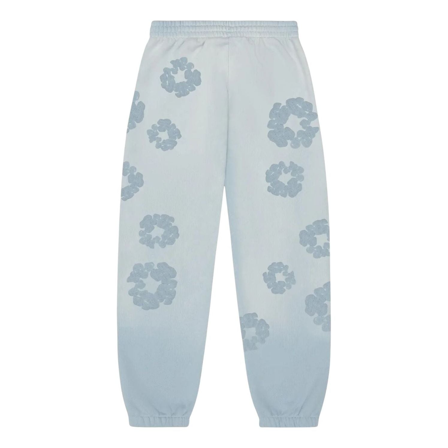 Denim Tears Faded Mono Cotton Wreath Sweatpants 'Light Blue' FW25BAS6532321