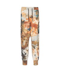 Balmain Men's Sky Printed Ribbed Harem Sweatpants