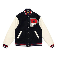 HUMAN MADE x Pokemon Made Pikachu Varsity Jacket 'Navy' XX30JK004-NAVY
