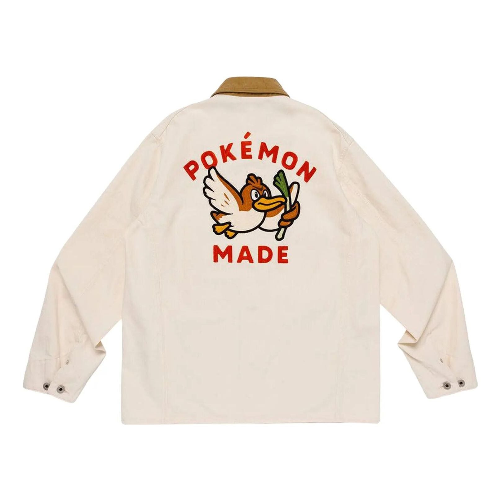 HUMAN MADE x Pokemon Made Coverall Jacket 'White' XX30JK003-WHIT