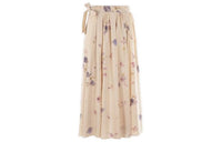 Loro Piana Casual Long Skirts Women's Light Yellow