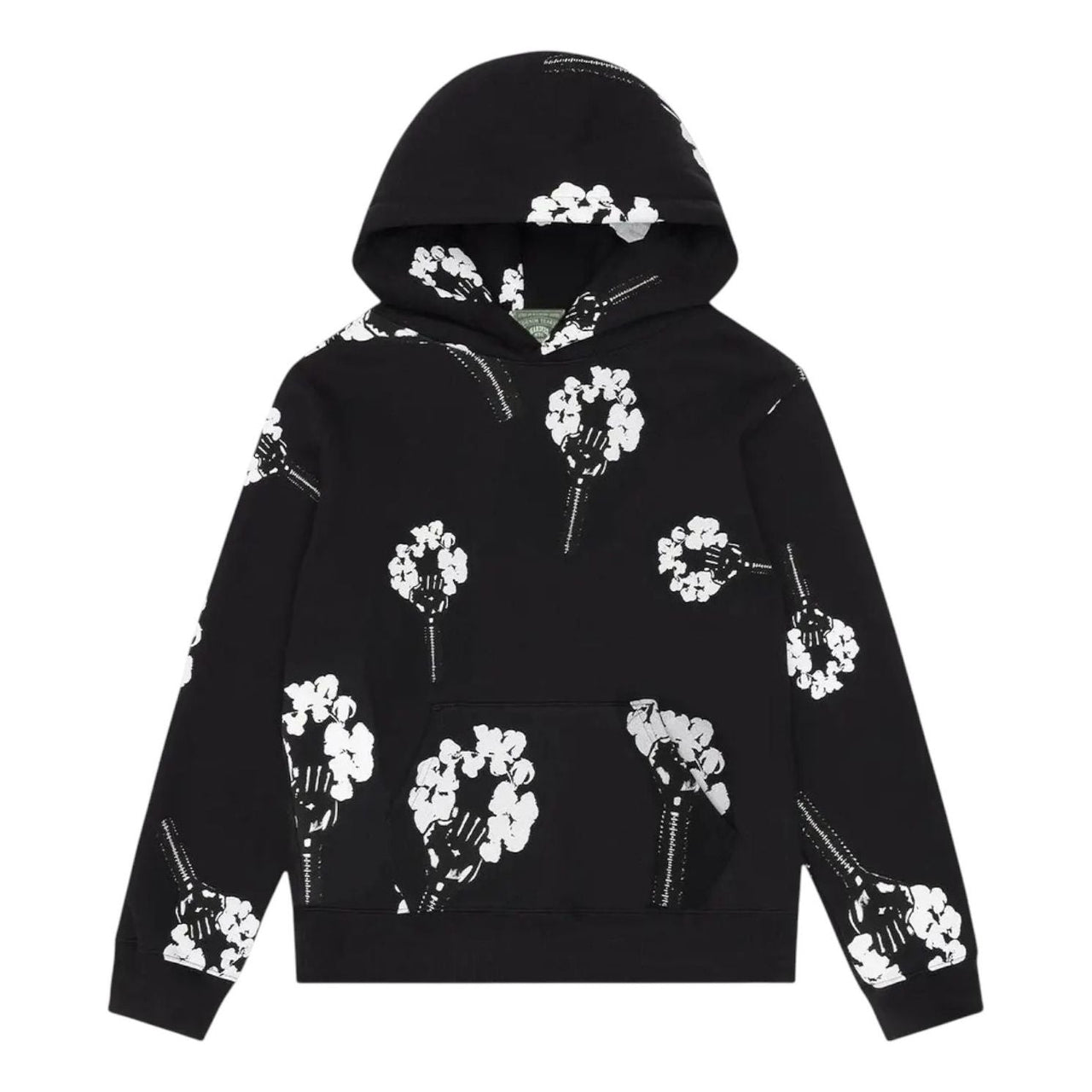 Denim Tears x Hardies Tears Fist Wreath Hoodie 'Black' FW25TOH12342169