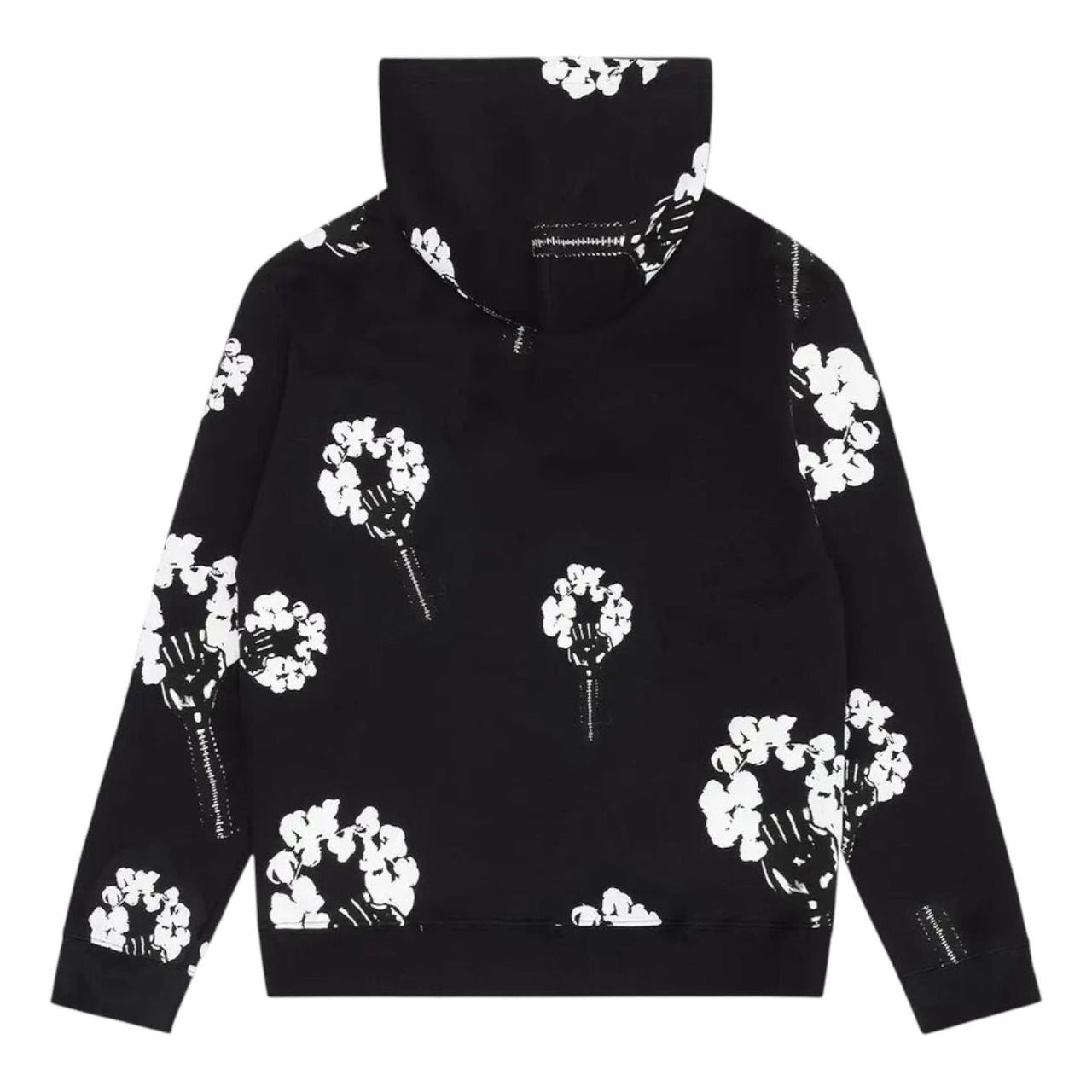 Denim Tears x Hardies Tears Fist Wreath Hoodie 'Black' FW25TOH12342169